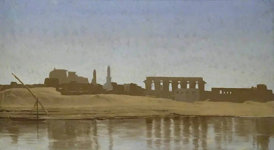Blick auf den Nil in Luxor - Jean-Léon Gérôme