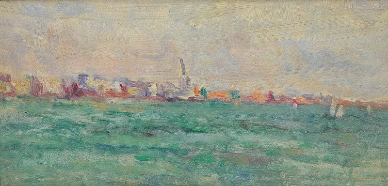 Blick auf Parame - Maximilien Luce