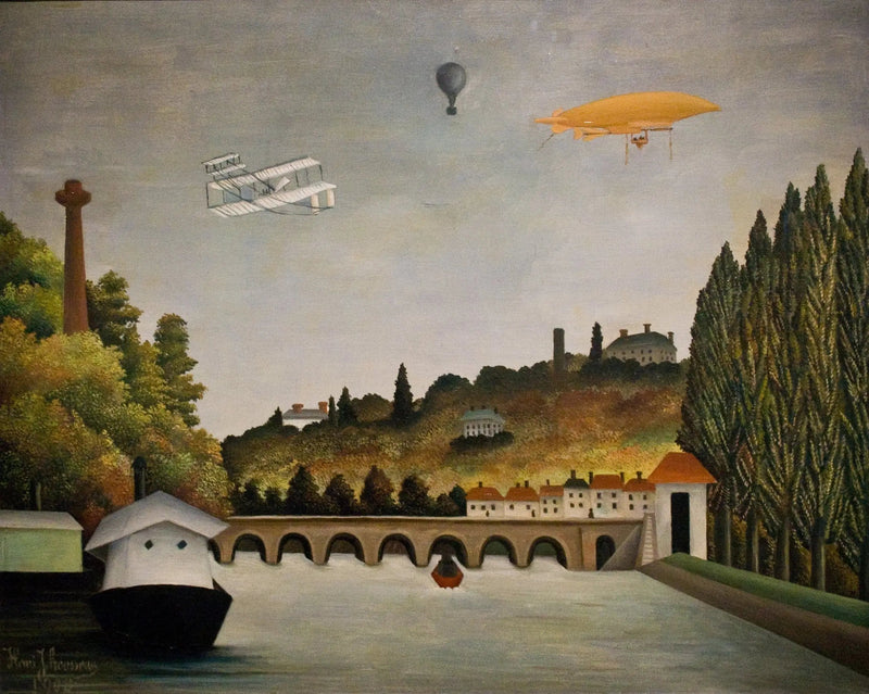 Blick auf die Sèvres-Brücke - Henri Rousseau