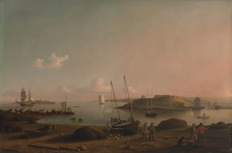 Blick auf den Hafen von Gloucester - Fitz Henry Lane