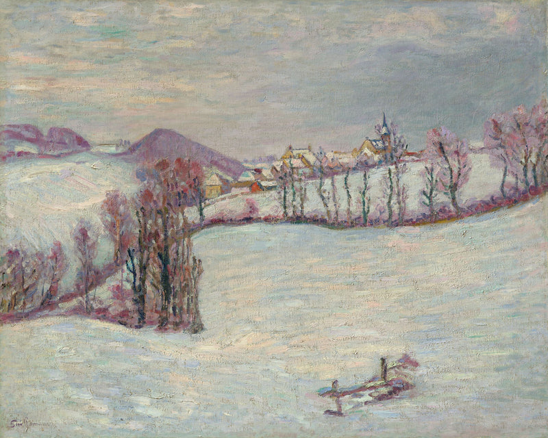 Blick auf den Puy de Dôme - Armand Guillaumin