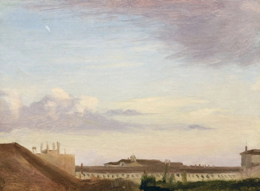 Blick auf den Quirinal - Edgar Degas