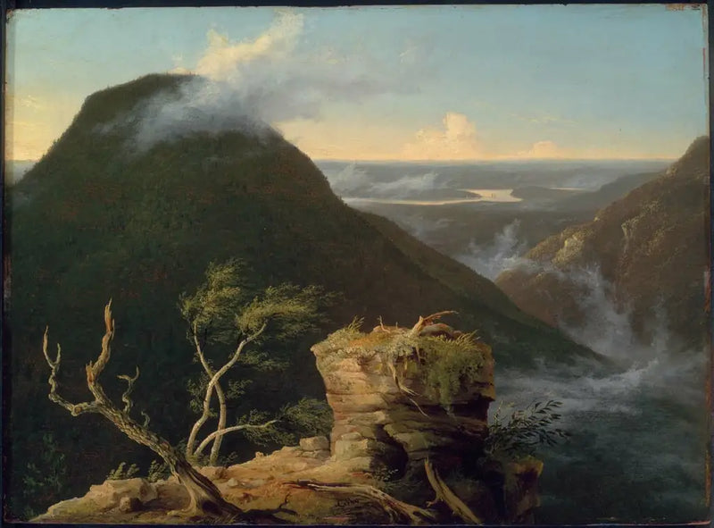 Blick auf den Round-Top in den Catskill Mountains - Thomas Cole