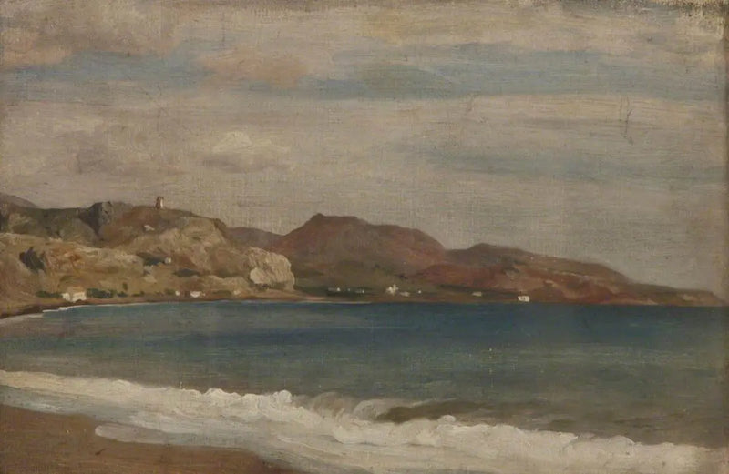 Blick aus einer Bucht, Spanien - Frederic Leighton