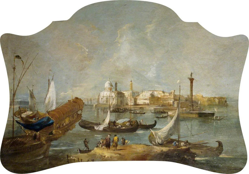 Fantasievolle Ansicht von Venedig - Francesco Guardi