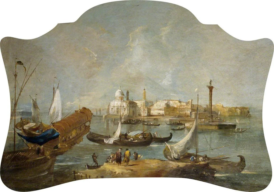 Fantasievolle Ansicht von Venedig - Francesco Guardi