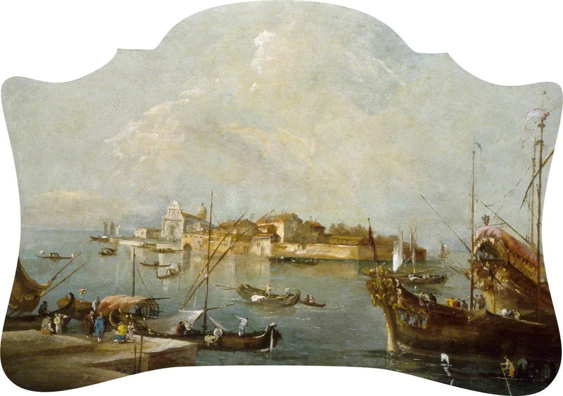Fantasievolle Ansicht von Venedig - Francesco Guardi