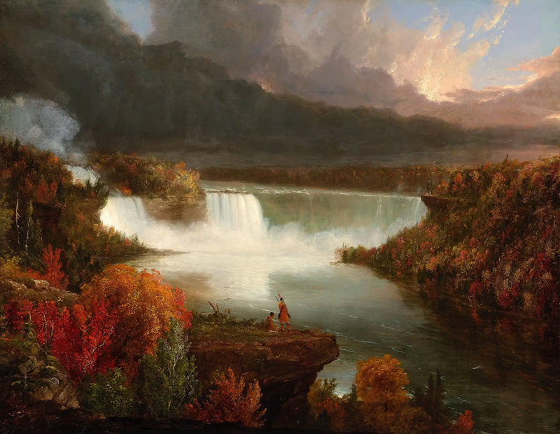 Fernsicht auf die Niagarafälle - Thomas Cole