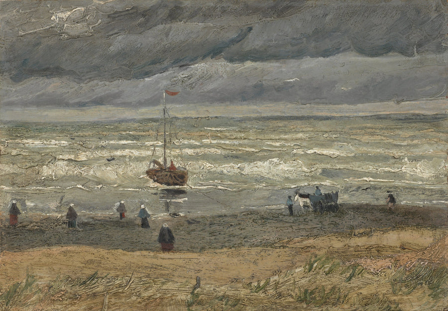 Blick auf das Meer in Scheveningen - Vincent van Gogh