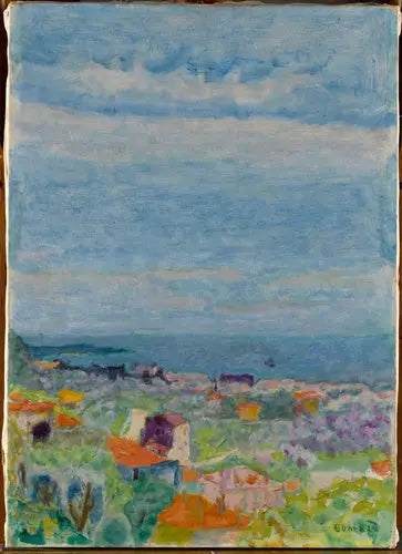 Panoramablick, Le Cannet - Pierre Bonnard