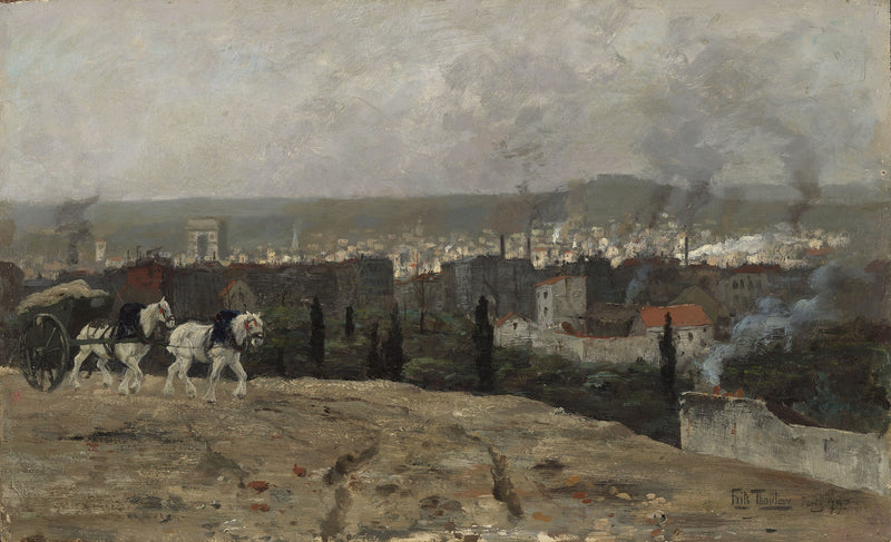 Pariser Blick – Frits Thaulow