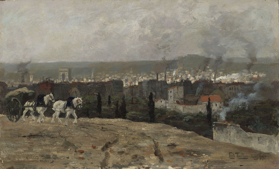 Pariser Blick – Frits Thaulow