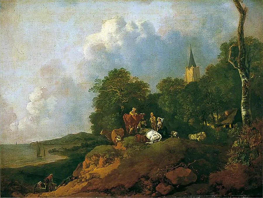 Blick nahe der Küste - Thomas Gainsborough