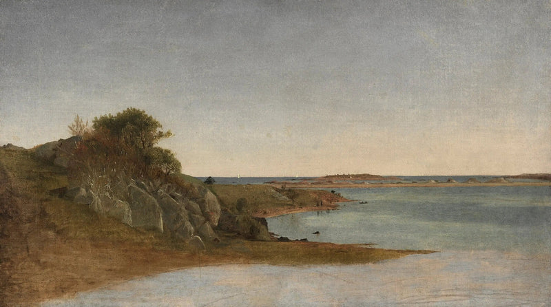 Blick in der Nähe von Newport - John Frederick Kensett
