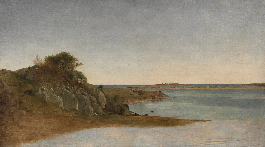 Blick in der Nähe von Newport - John Frederick Kensett
