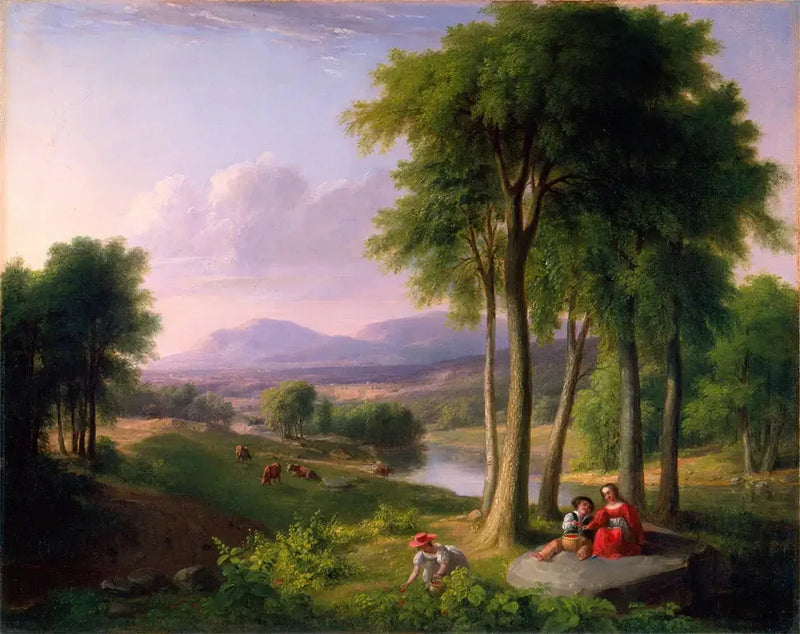 Blick nahe Rutland, Vermont - Asher Brown Durand