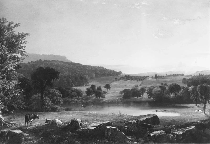 Blick nahe Sherburne, Chenango County, New York - Jasper Francis Cropsey