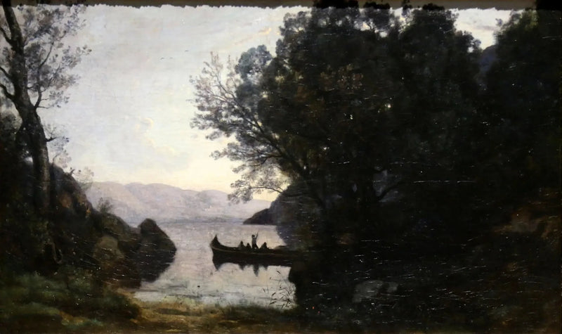 Blick aufgenommen in Riva, Italienischer Tirol - Jean-Baptiste Camille Corot