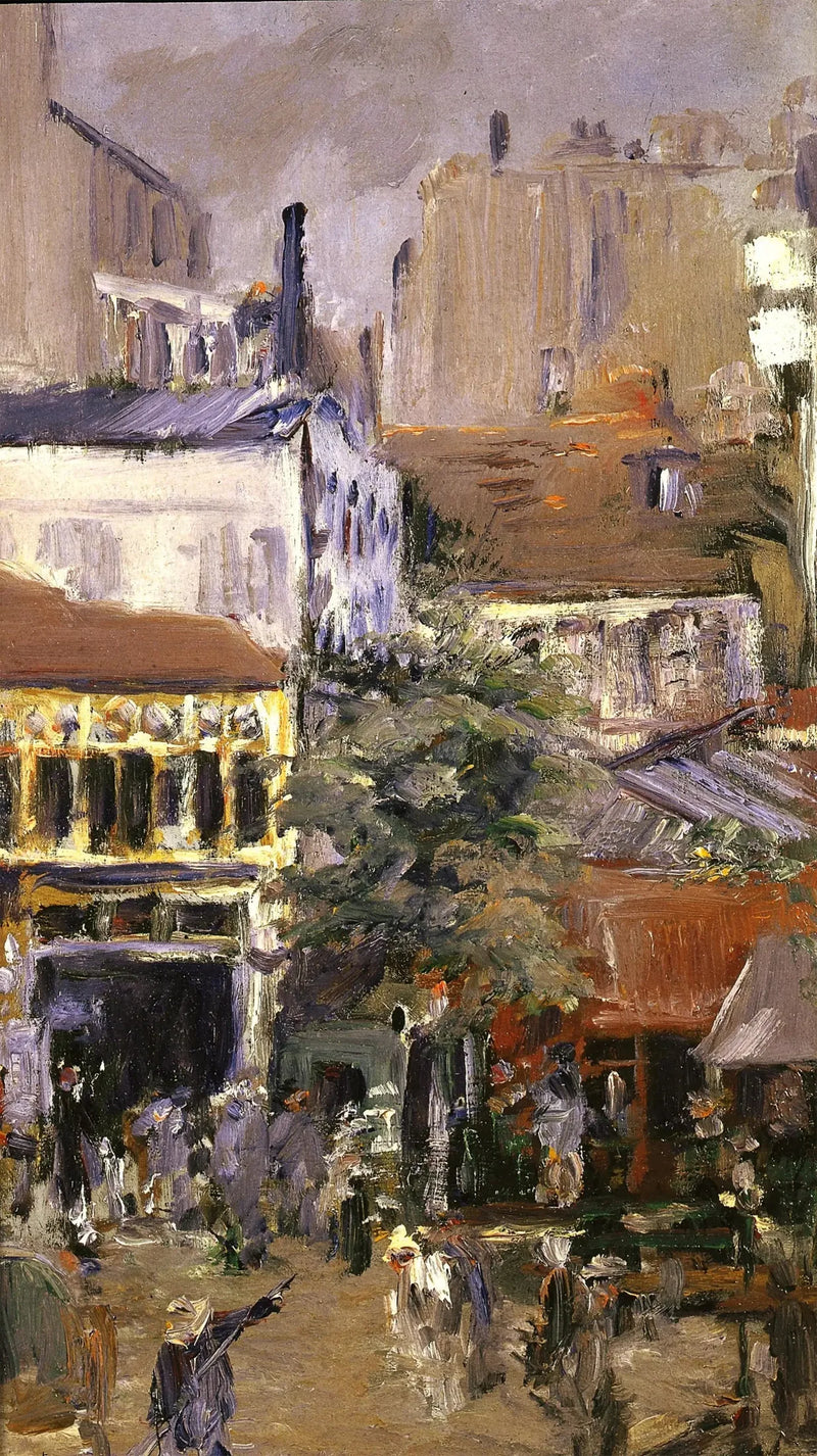 Ansicht des Platzes Clichy - Édouard Manet