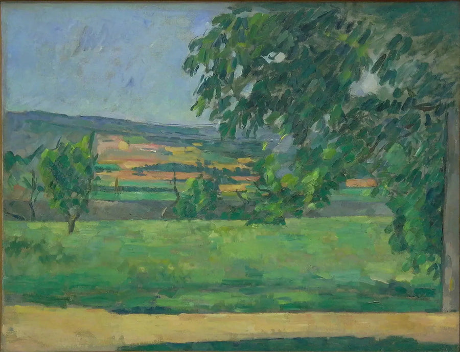Blick vom Jas de Bouffan - Paul Cézanne