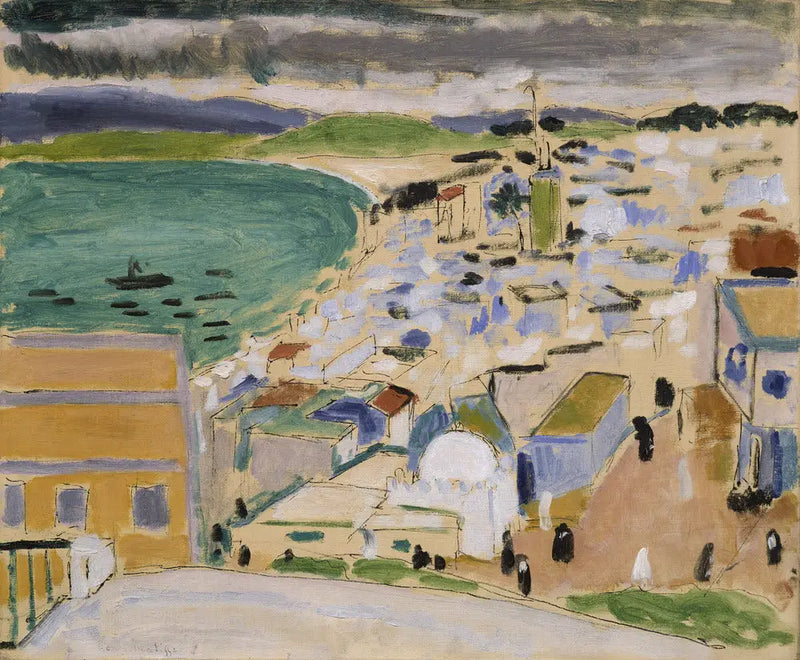 Blick auf die Bucht von Tanger - Henri Matisse