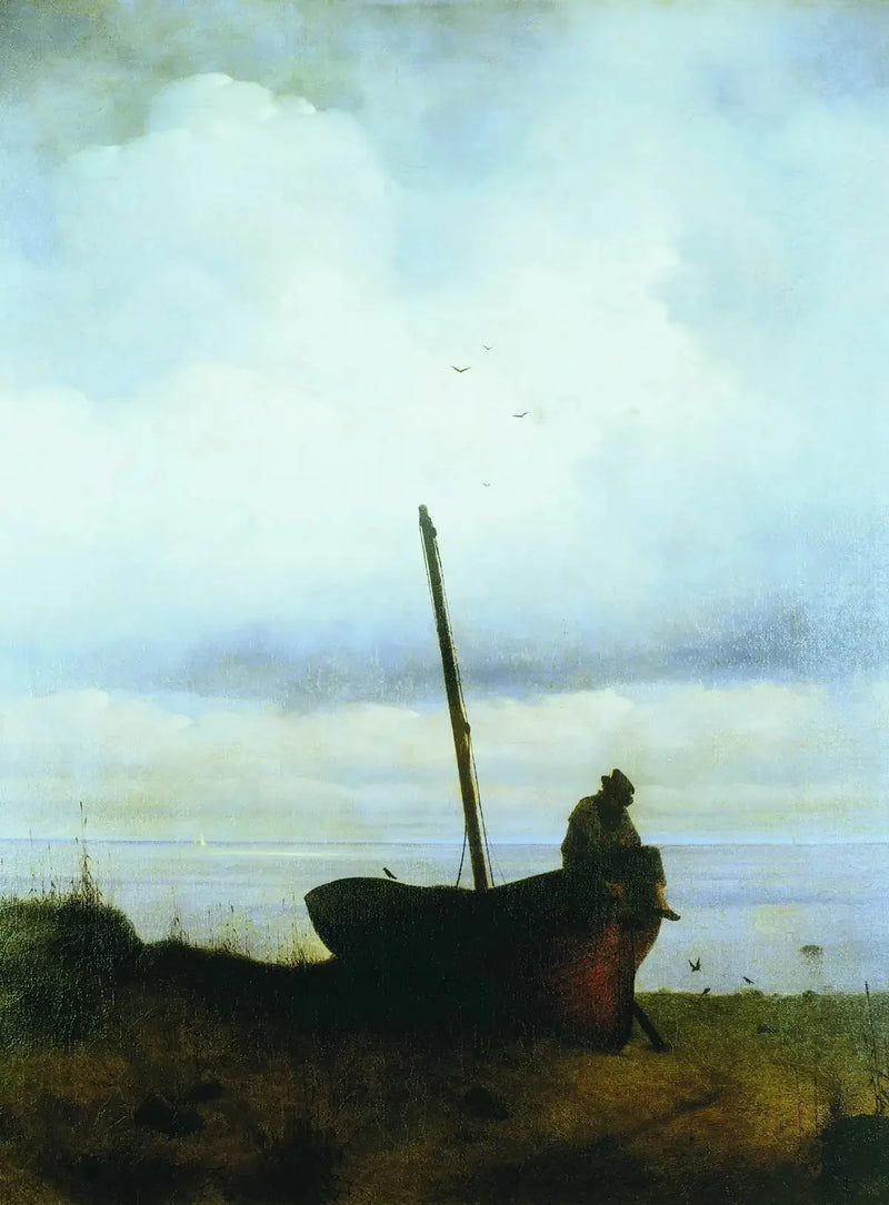 Blick auf die Küste bei Sankt Petersburg - Ivan Aïvazovski