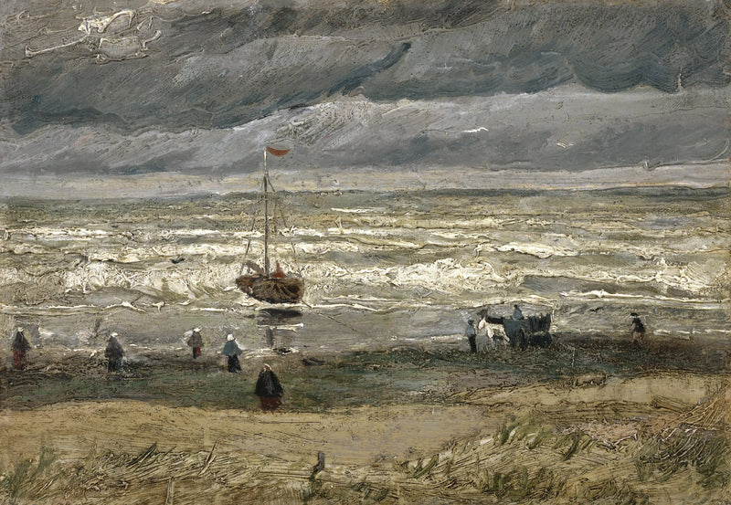 Blick auf das Meer in Scheveningen - Vincent van Gogh