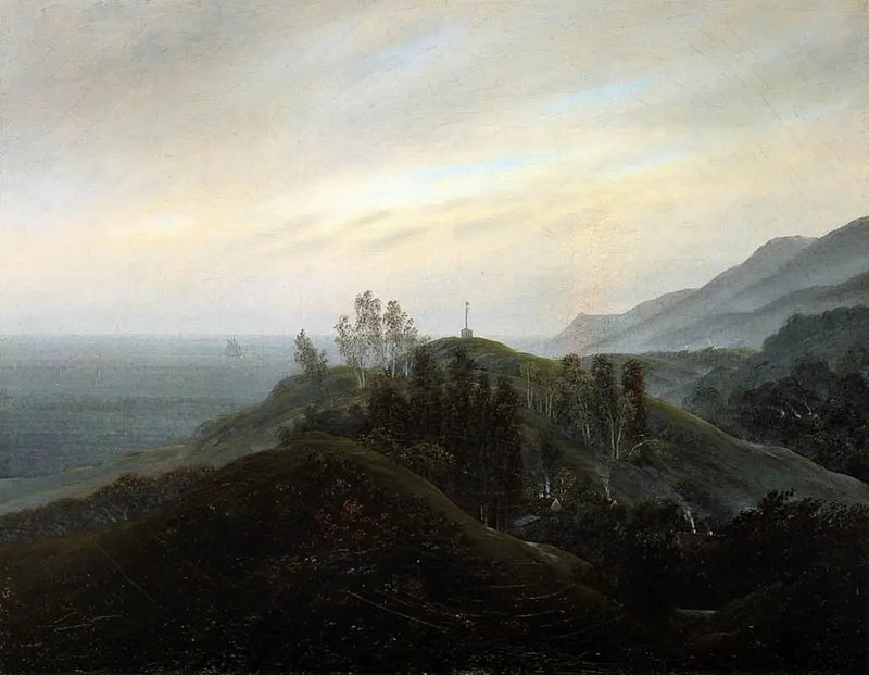 Blick auf die Ostsee - Caspar David Friedrich