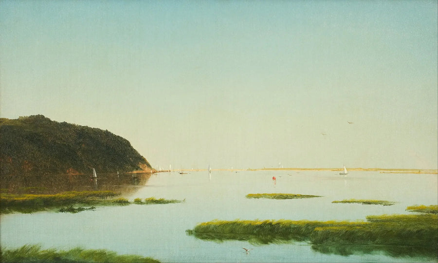 Blick auf den Fluss Shrewsbury, New Jersey - John Frederick Kensett