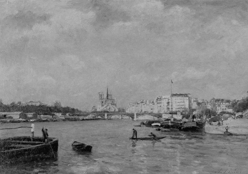 Blick auf die Seine, Paris - Stanislas Lépiné
