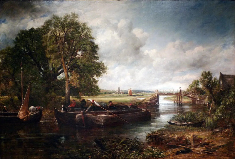 Blick auf die Stour bei Dedham - John Constable
