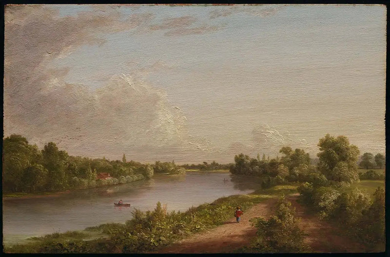 Blick auf die Themse - Thomas Cole