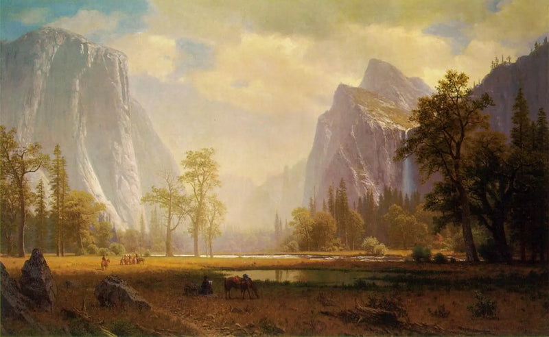 Blick auf das Yosemite-Tal - Albert Bierstadt