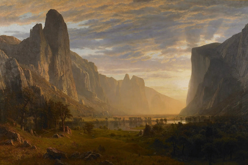 Blick auf das Yosemite-Tal, Kalifornien - Albert Bierstadt