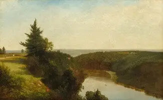 Blick auf den Genesee bei Mount Morris - John Frederick Kensett