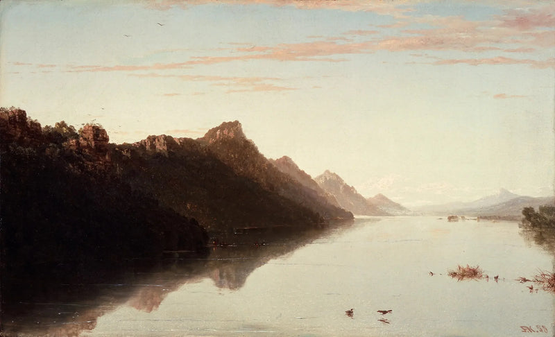 Blick auf den Oberen Mississippi - John Frederick Kensett