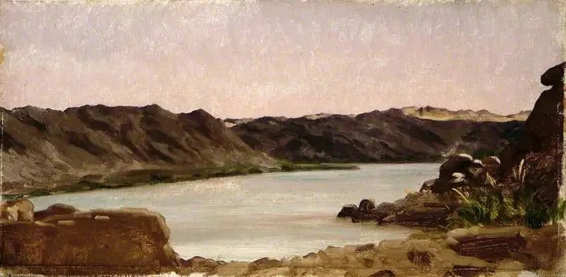 Blick auf den Nil - Frederic Leighton