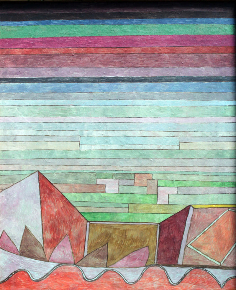 Aussicht auf das fruchtbare Land - Paul Klee