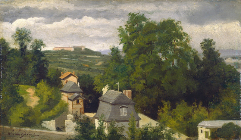 Blick auf die Umgebung von Caen - Stanislas Lépiné