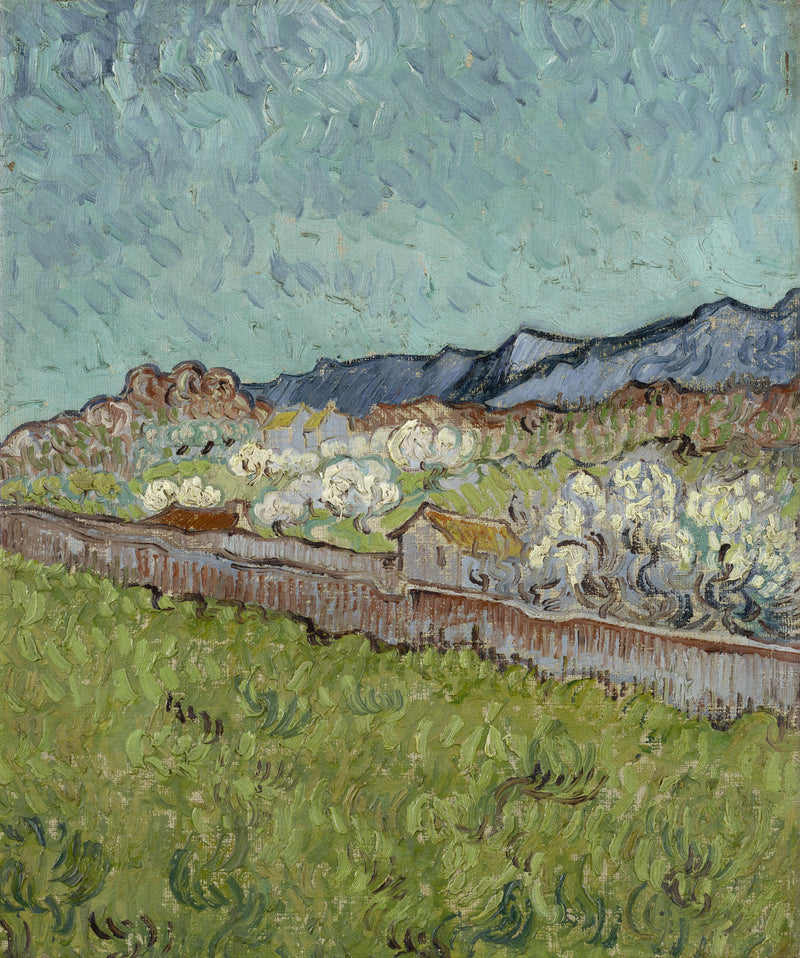 Blick auf die Alpilles - Vincent van Gogh