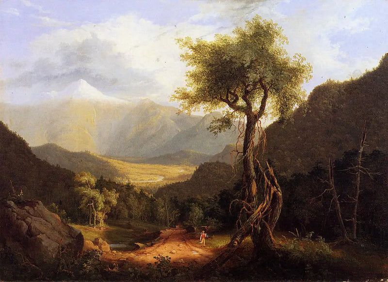 Blick auf die Weißen Berge - Thomas Cole