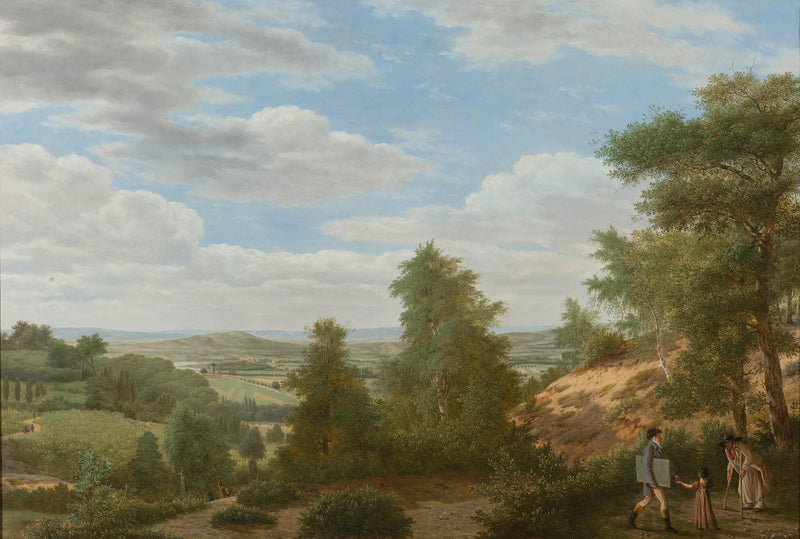 Vue sur la plaine de Montmorency près de Saint-Leu-la-Forêt - Pieter Rudolph Kleijn