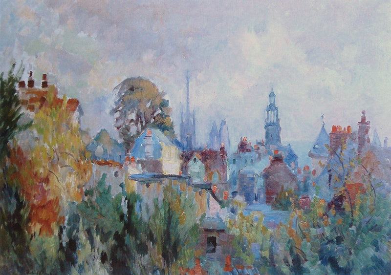 Blick auf Rouen - Robert Antoine Pinchon