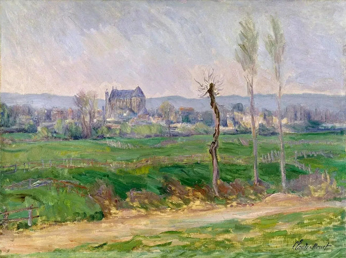 Blick auf Vernon W1061 - Claude Monet