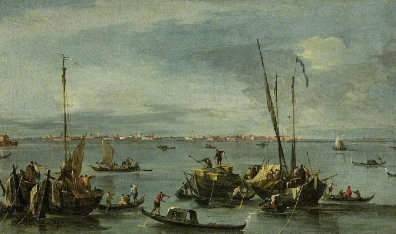 Blick auf Murano vom Fondamente Nuove, Venedig - Francesco Guardi
