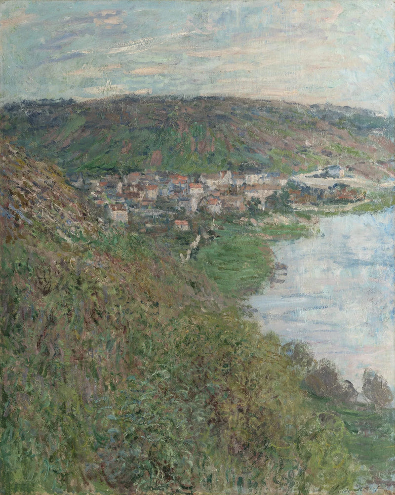 Blick auf Vétheuil W603 - Claude Monet