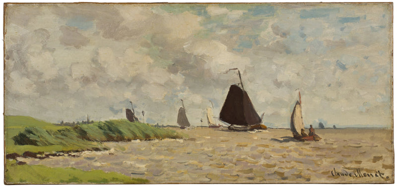 Blick auf die Voorzaan W179 - Claude Monet