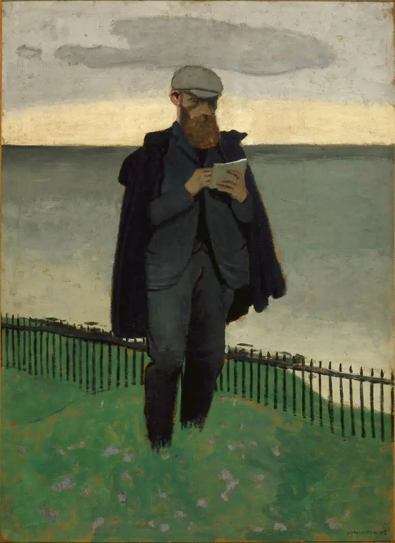 Vuillard zeichnet in Honfleur - Félix Vallotton