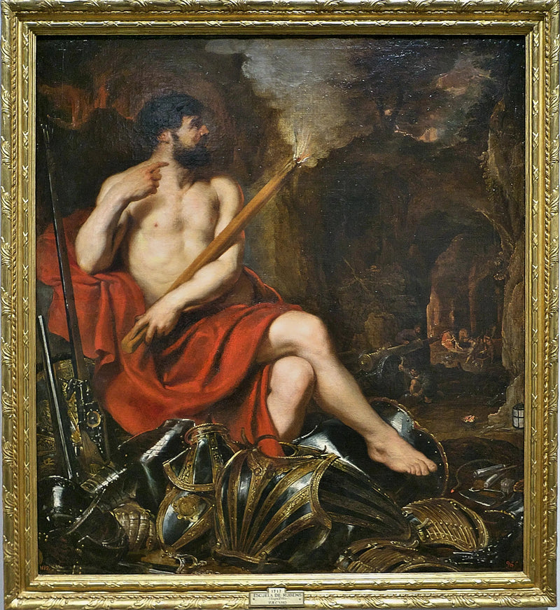 Vulkan und das Feuer - Peter Paul Rubens