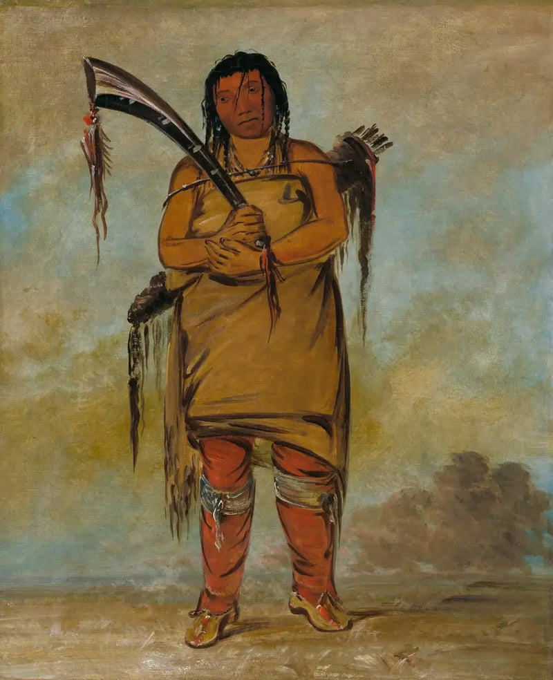 Wáh-chees, ein Brave - George Catlin